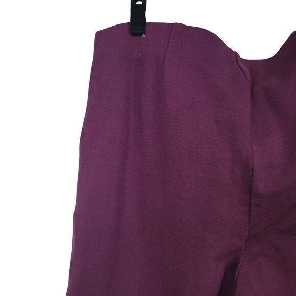 Chico's Women's So Slimming Juliet Straight Leg Purple Pull on Pants Size 16 3R - Picture 8 of 12